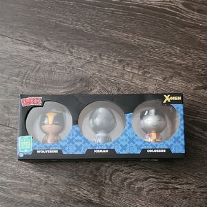 Funko Dorbz Xmen 3 pack WOLVERINE, ICEMAN, COLOSSUS Summer Con Exclusive